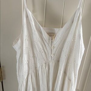 Universal Thread White Eyelet Dress